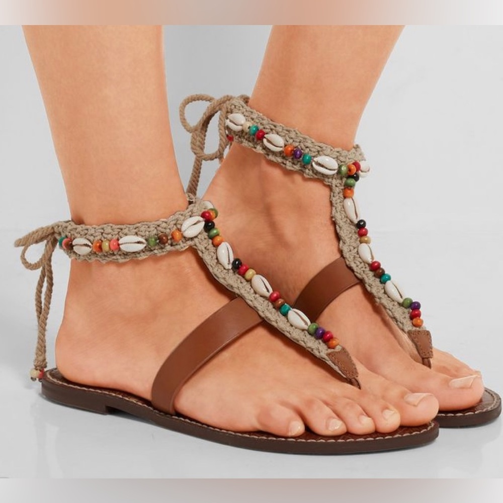 Sam Edelman beaded sandal SIZE 9